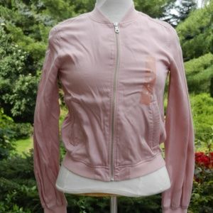 Jessica Simpson Rose Pink Bomber Jacket Shauna